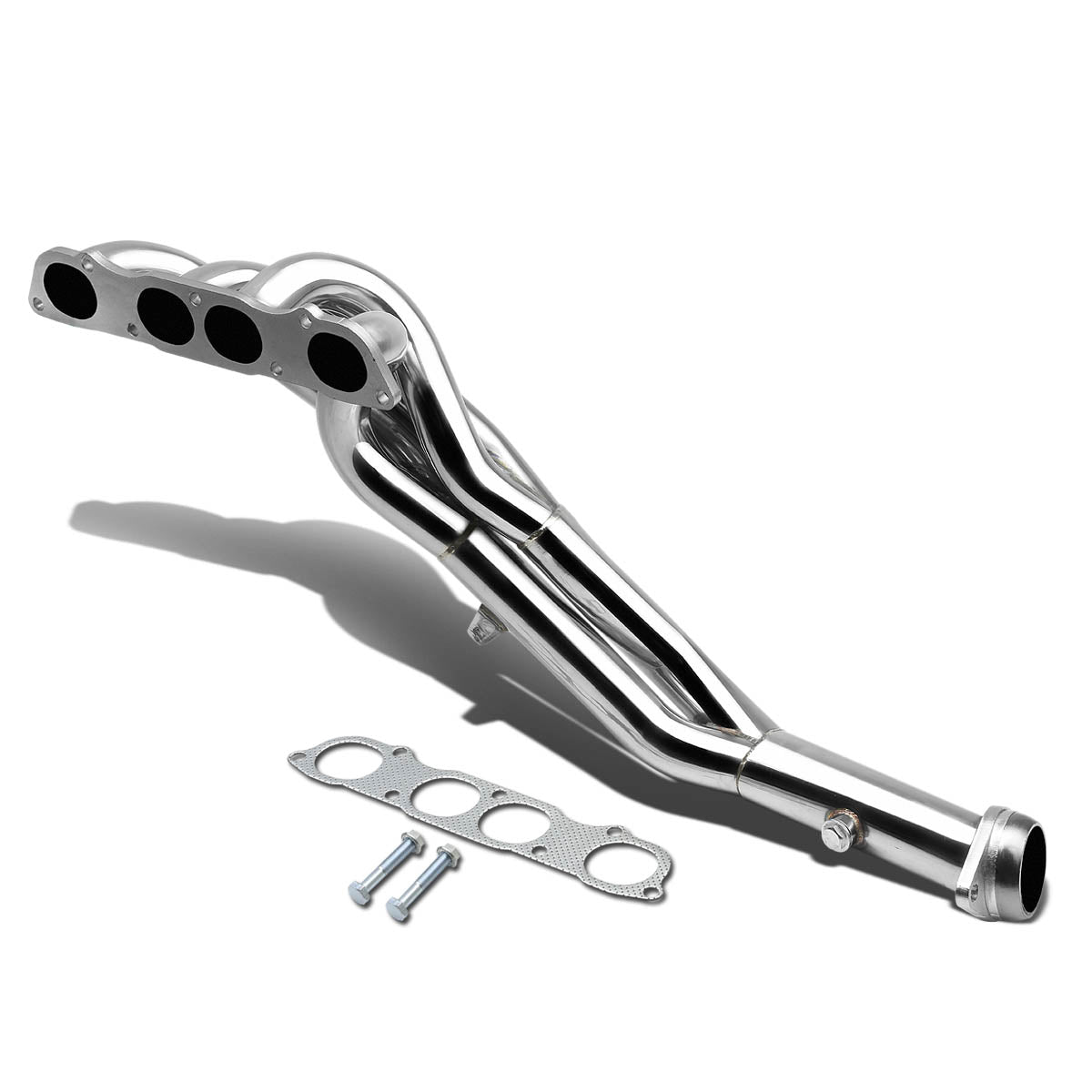 J2 Engineering, 00-09 Honda S2000 AP1/2 2.0L 2.2L F20C F22C1 DOHC 4-2-1 Exhaust Header - Stainless Steel