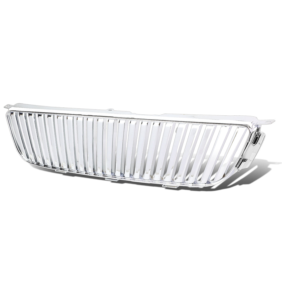 CAAP, 01-05 Lexus IS300 Front Grille - Badgeless Vertical Fence Style - Chrome