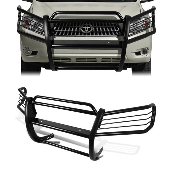 CAAP, 01-07 Toyota Highlander Brush Grille Guard - Steel - Black