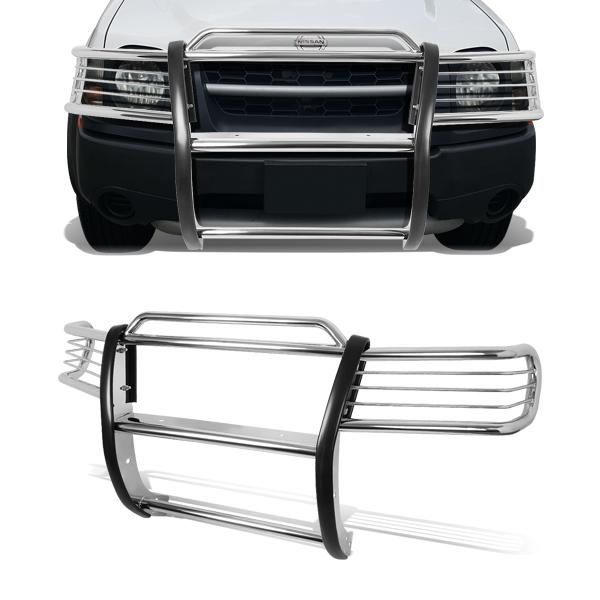 CAAP, 02-04 Nissan Xterra Brush Grille Guard - Stainless Steel