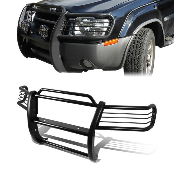 CAAP, 02-04 Nissan Xterra Brush Grille Guard - Steel - Black