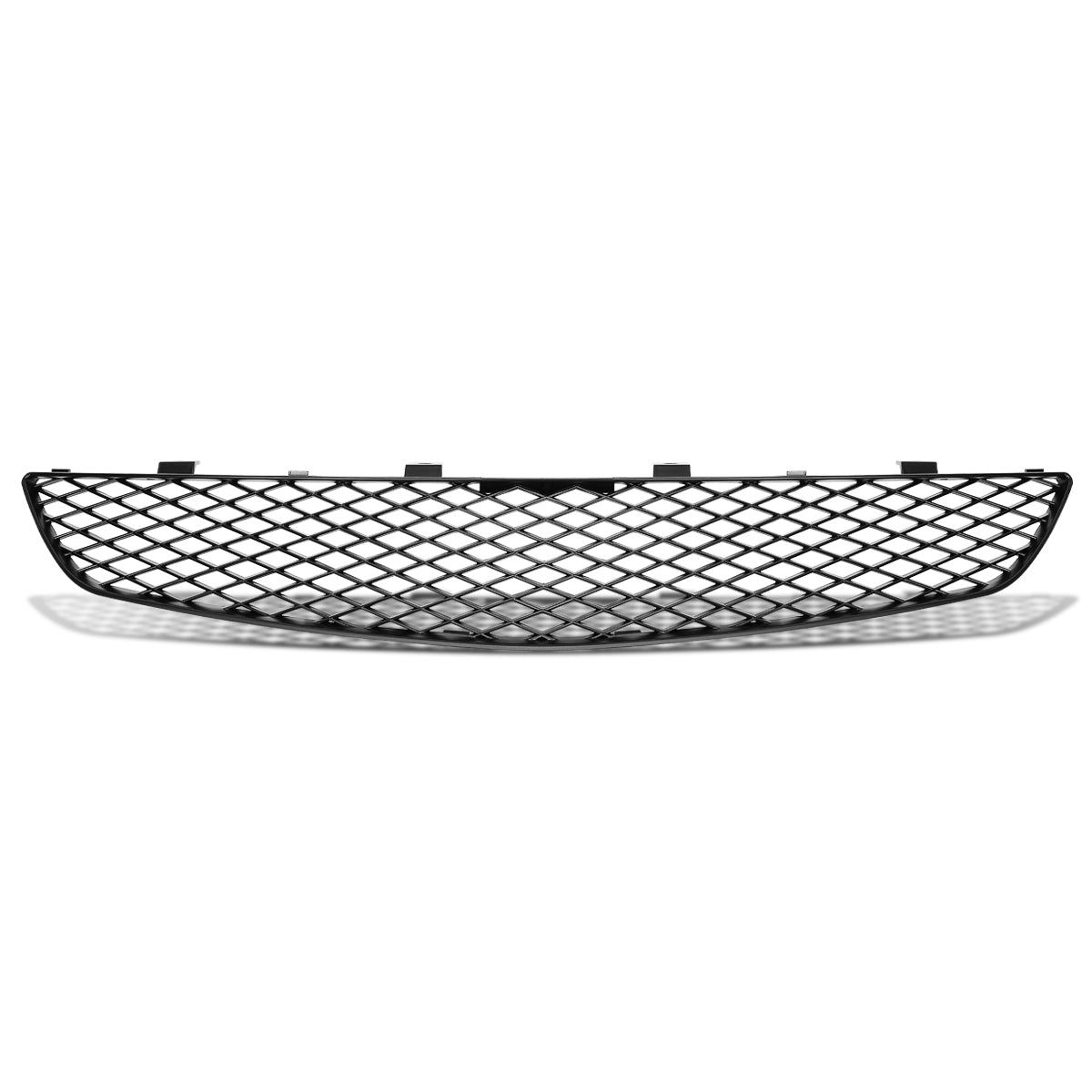 CAAP, 02-05 Honda Civic Hatchback Front Grille - Badgeless Diamond Mesh - Black