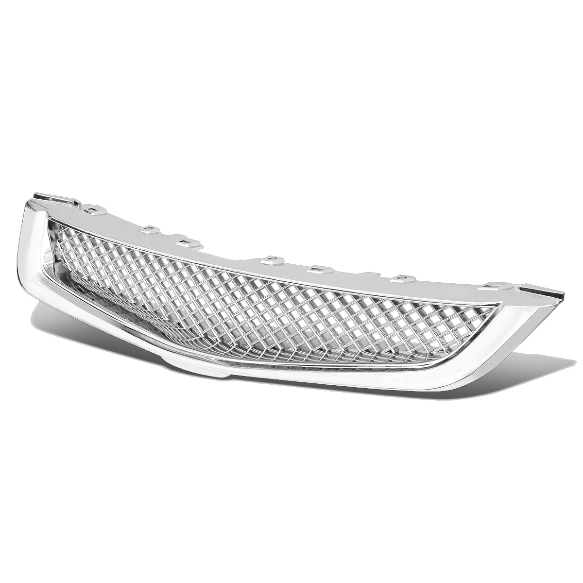 CAAP, 03-05 Honda Accord Sedan JDM/EUROPE Front Grille - Diamond Mesh - Chrome