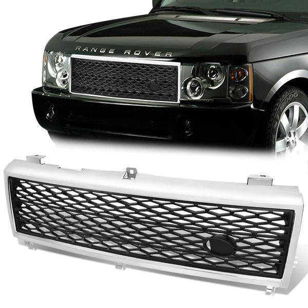 CAAP, 03-05 Land Rover Range Rover HSE Front Grille Frame - Chrome/Black