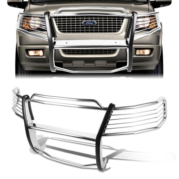 CAAP, 03-06 Ford Expedition Brush Grille Guard - Stainless Steel