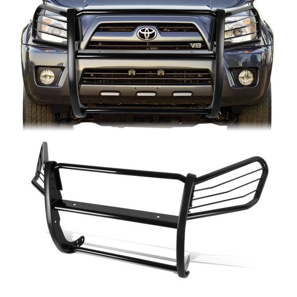 CAAP, 03-09 Toyota 4Runner Brush Grille Guard - Steel - Black