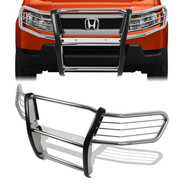 CAAP, 03-11 Honda Element Brush Grille Guard - Stainless Steel