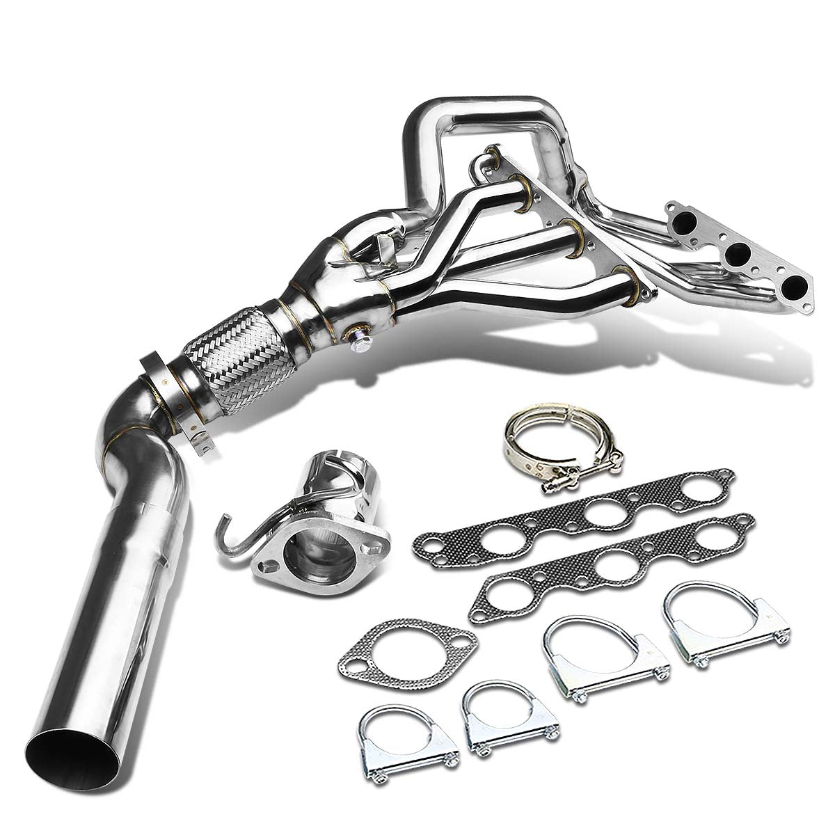 J2 Engineering, 04-05 Chevy Impala 97-04 Regal 3.8L Supercharged Exhaust Header