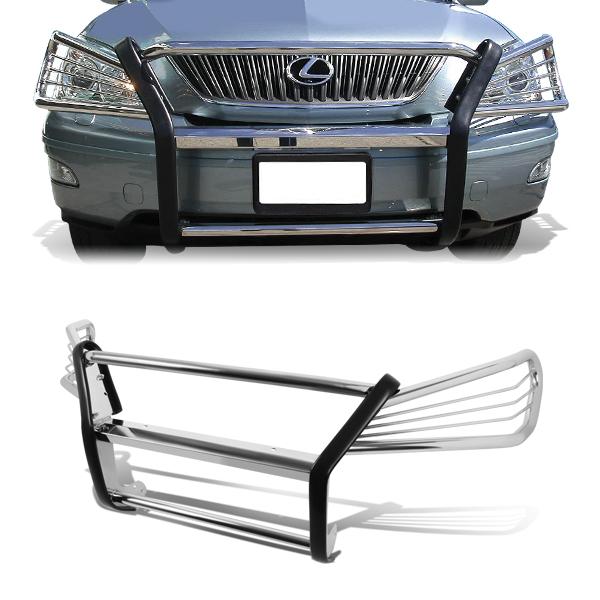 CAAP, 04-06 Lexus RX330 06-09 RX350 RX400h Brush Grille Guard - Stainless Steel