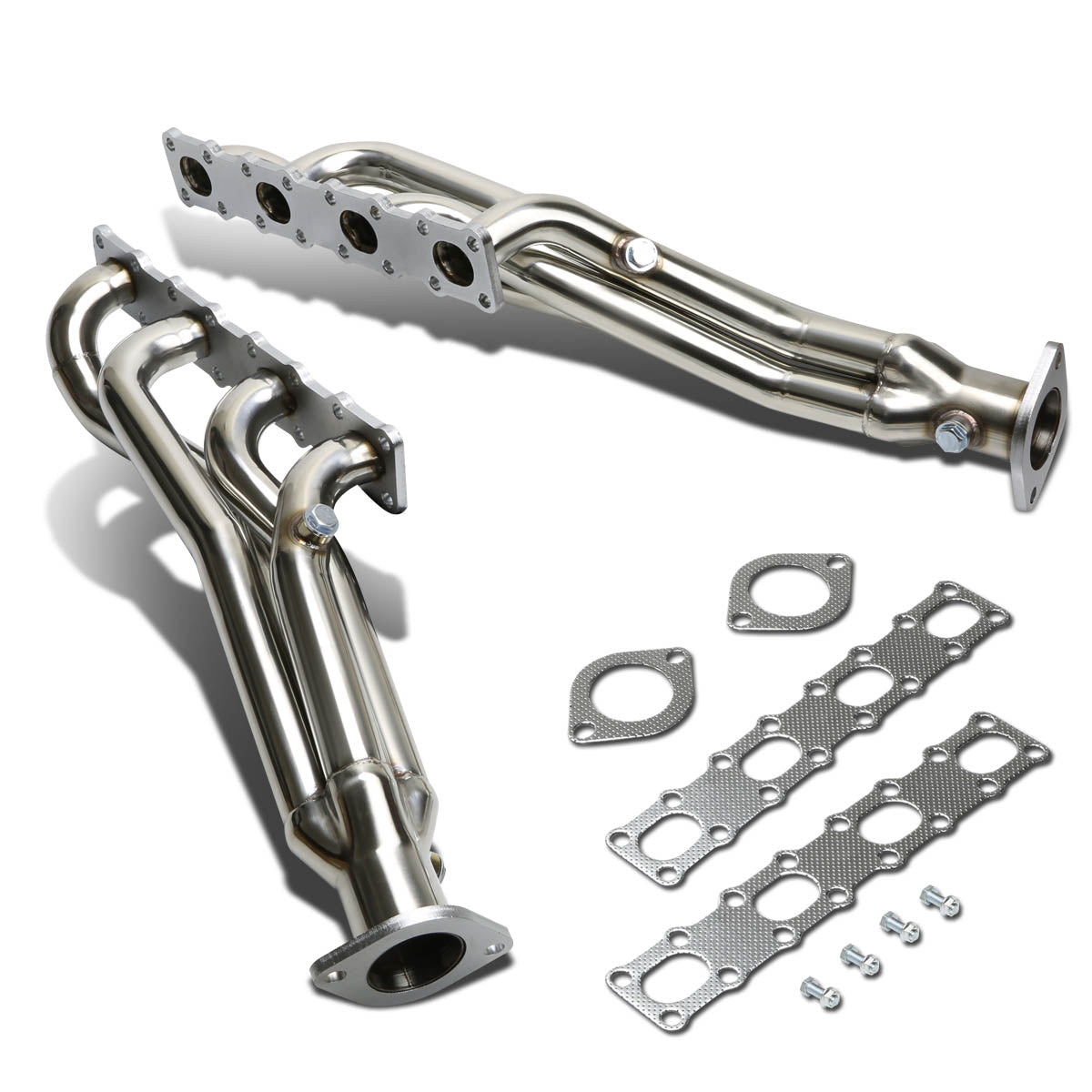 J2 Engineering, 04-15 Nissan Titan 05-15 Armada 04-13 Infiniti QX56 5.6L V8 4-1 Exhaust Headers - Stainless Steel