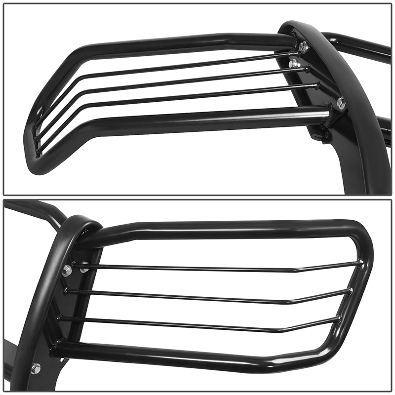 CAAP, 04-15 Nissan Titan Armada Brush Grille Guard - Steel - Black