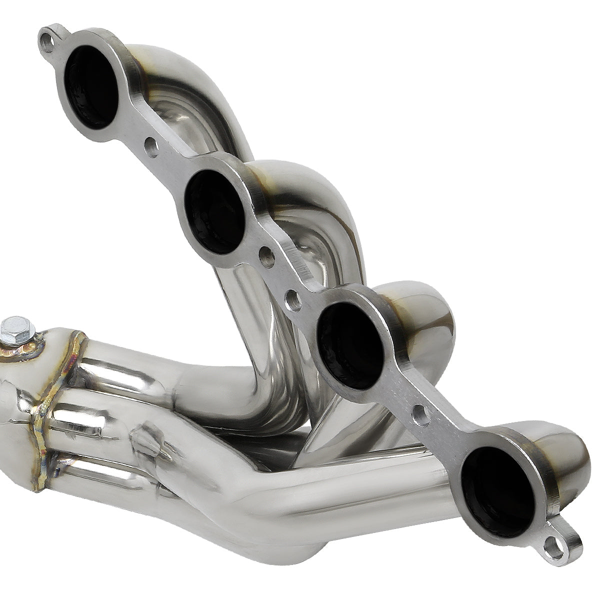 J2 Engineering, 05-13 Chevy Corvette 6.0L 6.2L 7.0L V8 4-1 Exhaust Headers - Stainless Steel