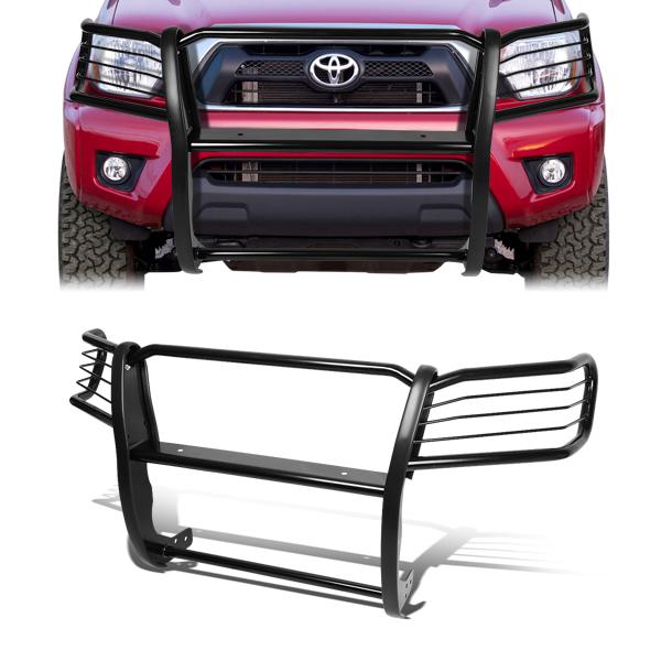 CAAP, 05-15 Toyota Tacoma Brush Grille Guard - Steel - Black