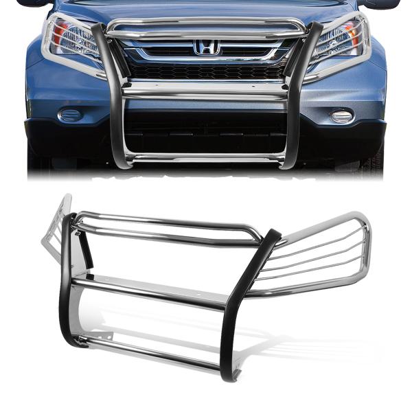 CAAP, 07-11 Honda CR-V Brush Grille Guard - Stainless Steel