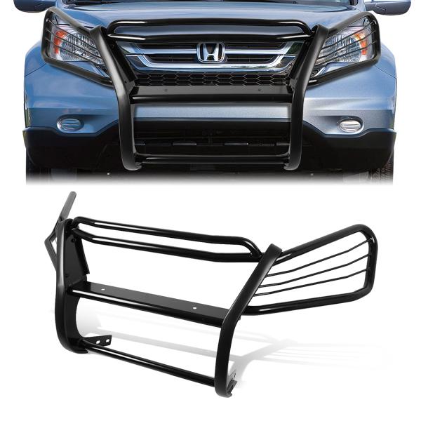 CAAP, 07-11 Honda CR-V Brush Grille Guard - Steel - Black