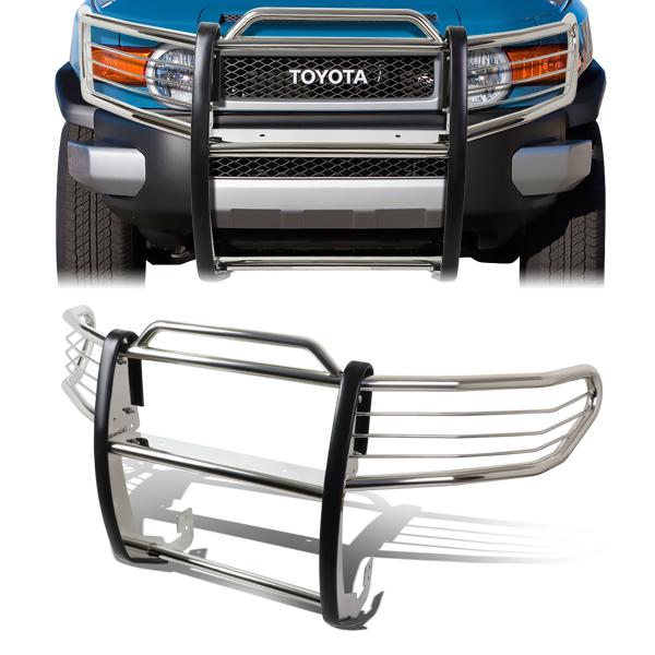 CAAP, 07-14 Toyota FJ Cruiser Brush Grille Guard - Stainless Steel