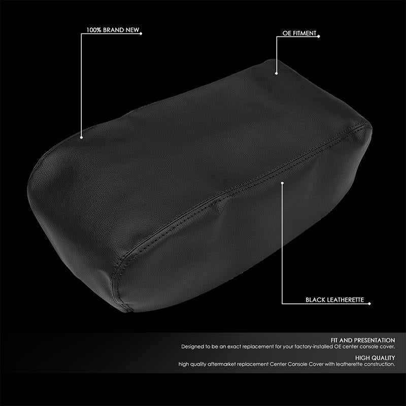 CAAP, 08-10 Dodge Charger Factory Style Synthetic Leather Center Arm Rest Cover