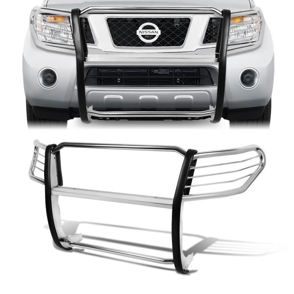 CAAP, 08-12 Nissan Pathfinder Brush Grille Guard - Stainless Steel