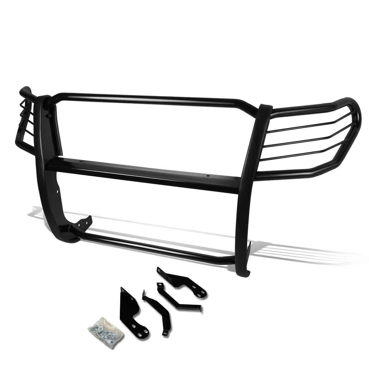 CAAP, 08-12 Nissan Pathfinder Brush Grille Guard - Steel - Black