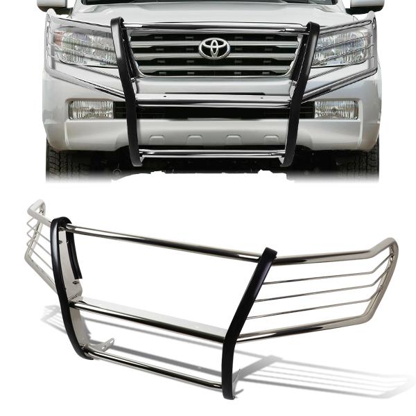 CAAP, 08-15 Toyota Land Cruiser Brush Grille Guard - Stainless Steel