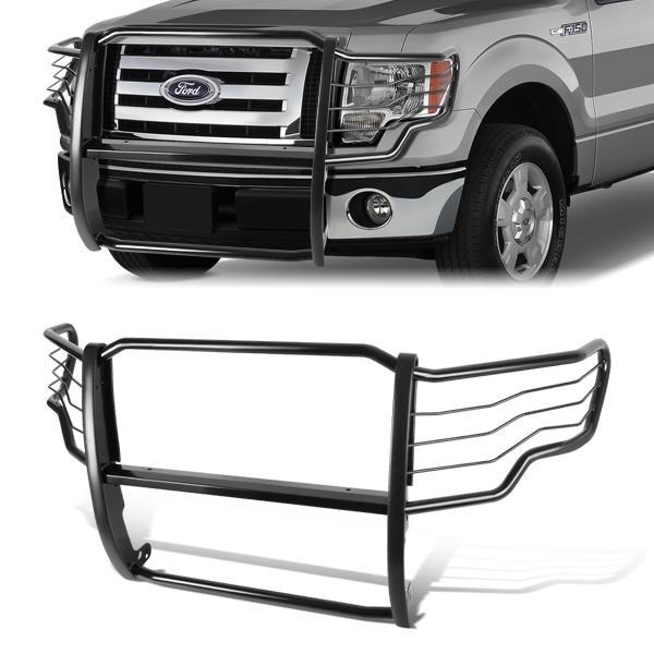 CAAP, 09-14 Ford F150 Brush Grille Guard - Steel - Black