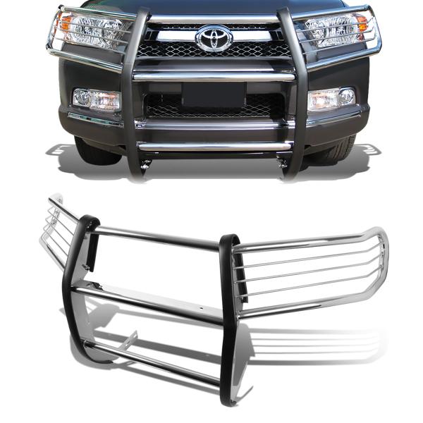 CAAP, 10-13 Toyota 4Runner Brush Grille Guard - Stainless Steel