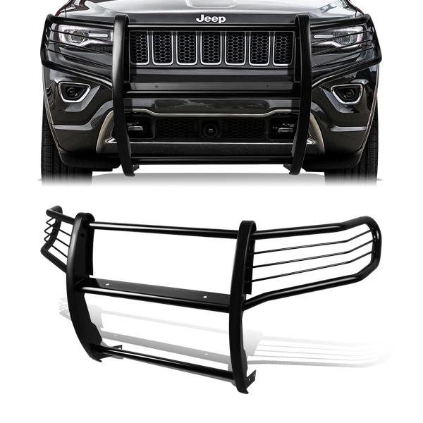 CAAP, 11-16 Jeep Grand Cherokee Brush Grille Guard - Steel - Black