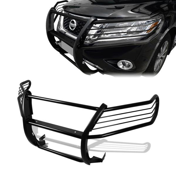 CAAP, 13-16 Nissan Pathfinder Brush Grille Guard - Steel - Black