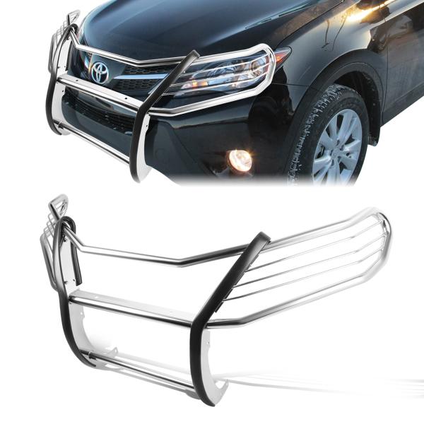 CAAP, 13-17 Toyota RAV4 Brush Grille Guard - Stainless Steel