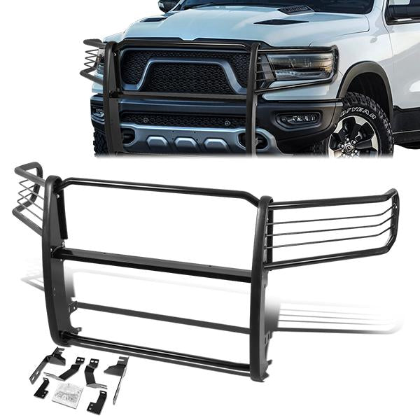 CAAP, 19-20 Ram 1500 Front Brush Grille Guard - Black Powder Coat Steel