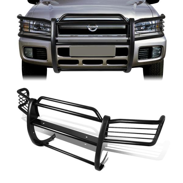 CAAP, 96-04 Nissan Pathfinder Brush Grille Guard - Steel - Black