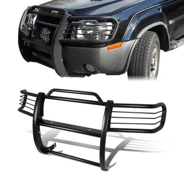 CAAP, 98-00 Nissan Frontier 00-01 Xterra Brush Grille Guard - Steel - Black