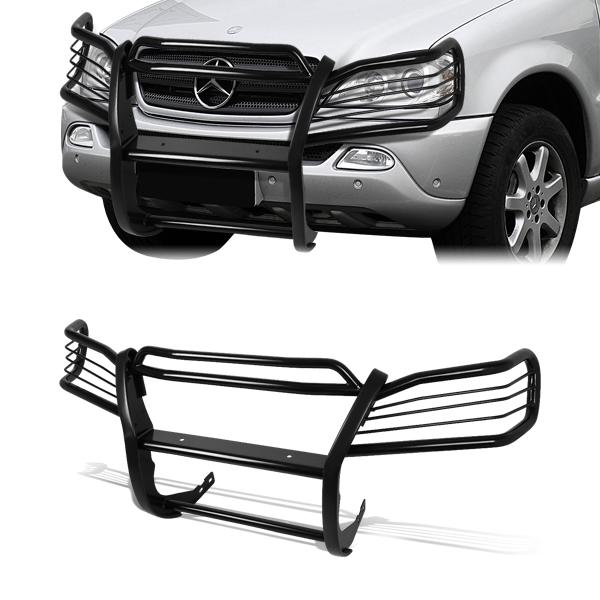 CAAP, 98-05 Mercedes-Benz ML320 ML350 ML430 ML500 Brush Grille Guard - Steel - Black