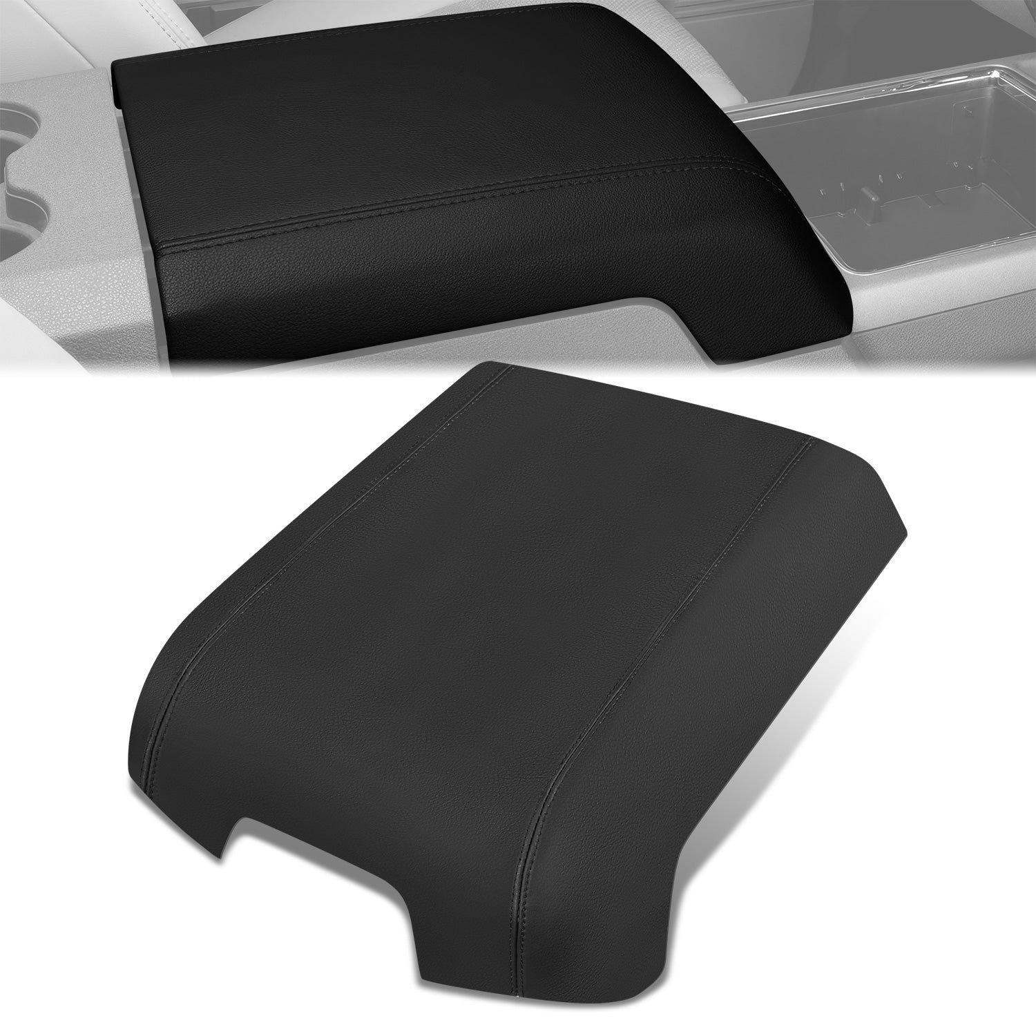 CAAP, Factory Replacement Center Console Lid Cover Skin  11-16 Ford F250 F350 Super Duty