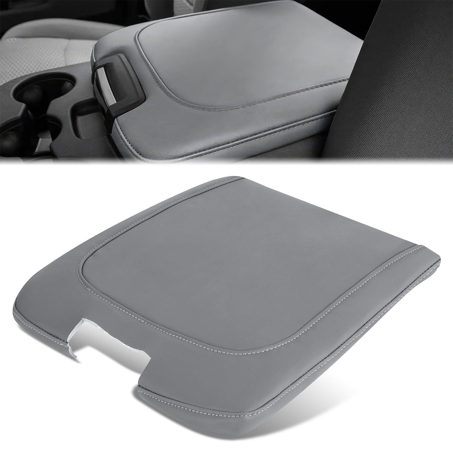 CAAP, Factory Replacement Center Console Lid Cover Skin  13-19 Ram 1500 2500 3500