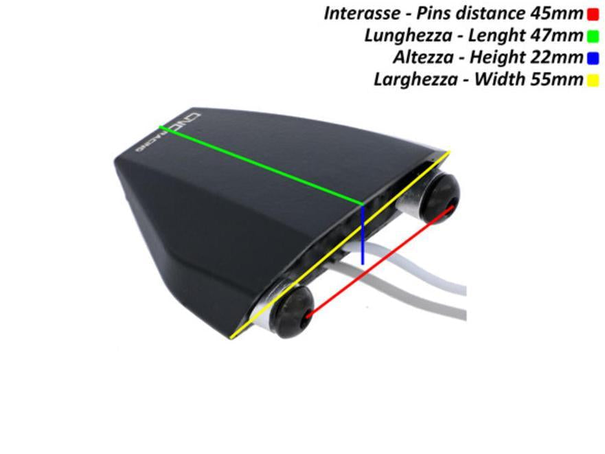 CNC Racing, ID013 - CNC RACING LED License Plate Light "UFIX" (approved)