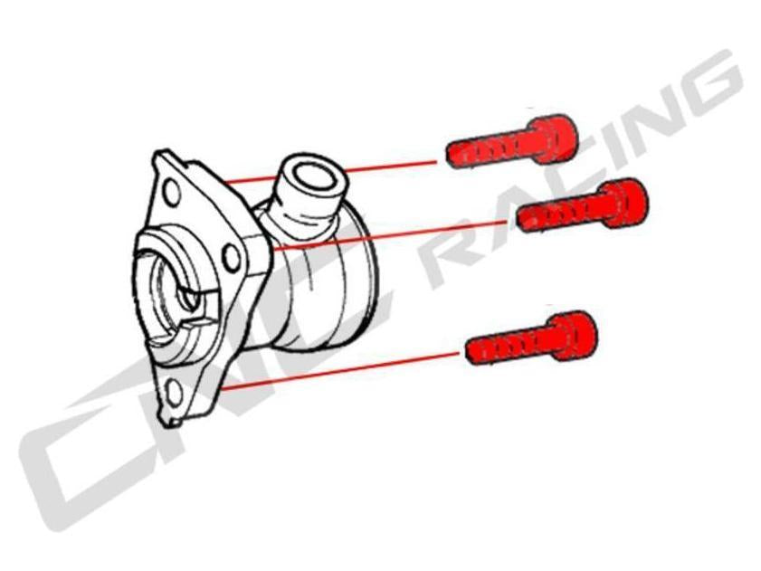 CNC Racing, KV384X - CNC RACING Ducati Titanium Clutch Slave Cylinder Screws set (M6x16)