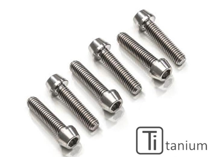 CNC Racing, KV386X - CNC RACING Ducati Multistrada 1200 Titanium Triple Clamps Top Screws (M6x30/M8x30)