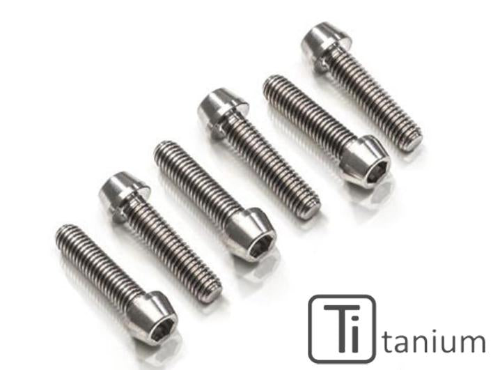 CNC Racing, KV391X - CNC RACING Ducati Streetfighter Titanium Triple Clamps Bottom Bolts (M8x25)