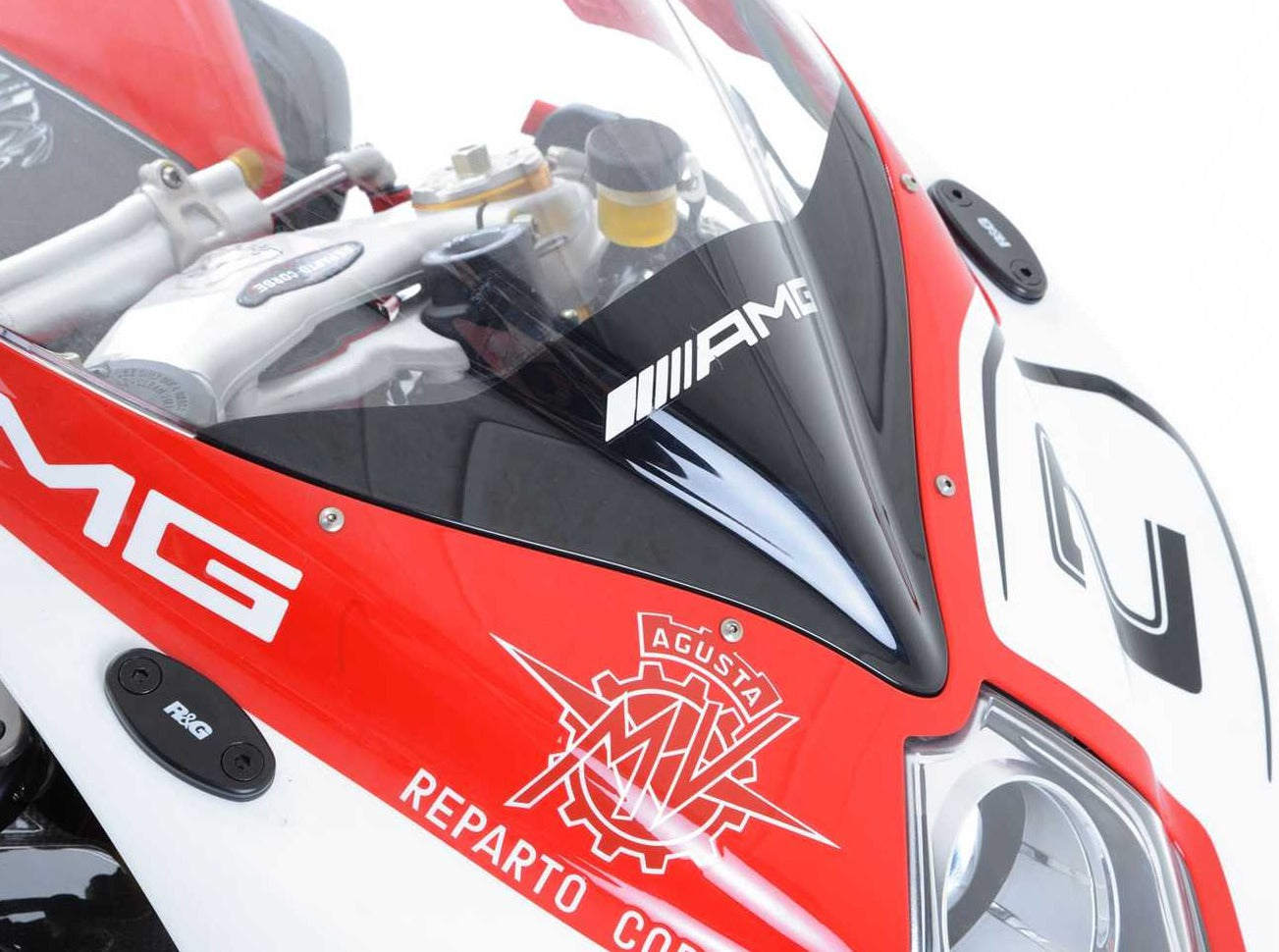 R&G Racing, MBP0016 - R&G RACING MV Agusta F3 / F4 Mirror Block-off Plates