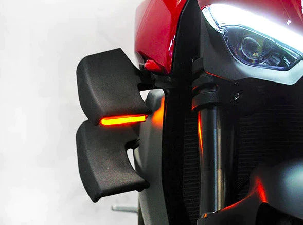 NRC, NEW RAGE CYCLES Ducati Streetfighter V4 / V2 LED Mirror Turn Signals