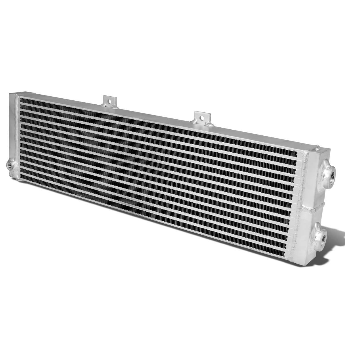 CAAP, Universal 0.75" Inlet/Outlet Aluminum Bar & Plate Intercooler - 26.5" x 7" x 2"