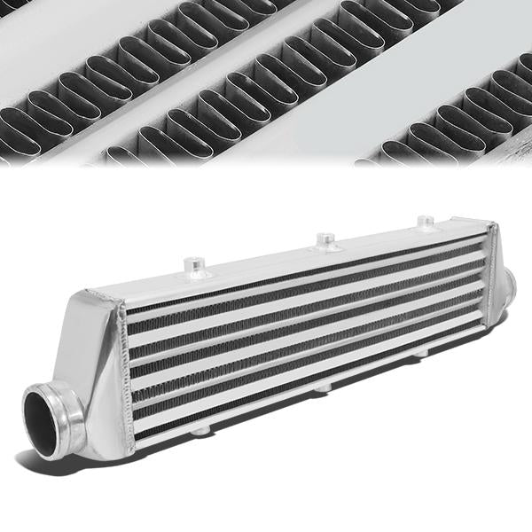 CAAP, Universal 27.25" x 7" x 2.75" Tube & Fin Turbo Front Mount Intercooler FMIC - Aluminum